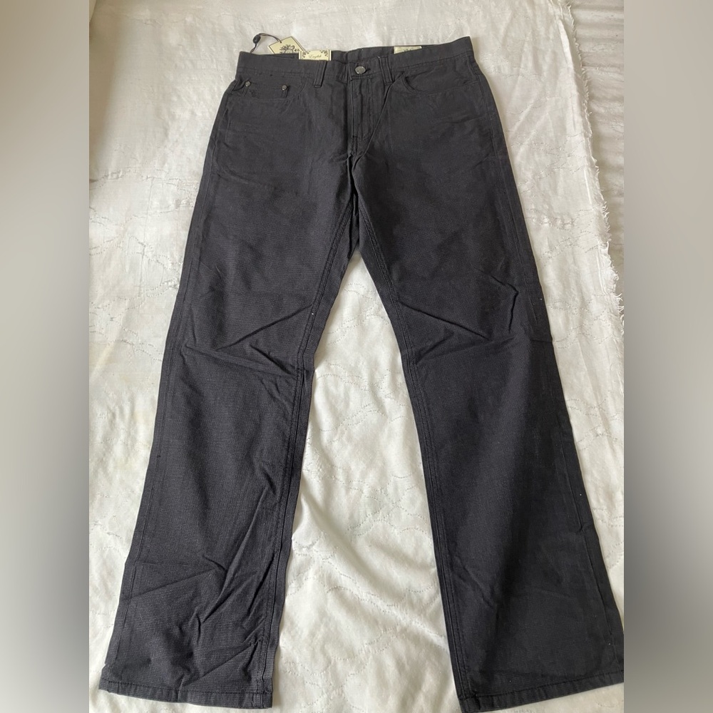 English Laundry Walker Mens Pants 30X30  100% Cotton New With Tags! Dark Gray